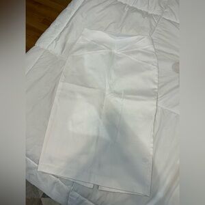 New York & Company white pencil skirt